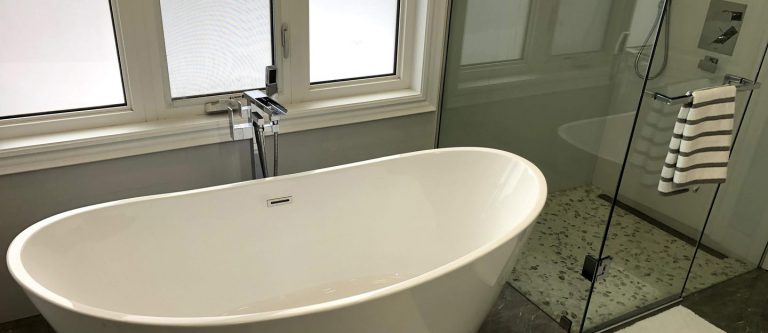 Freestanding Bathtub in New Remodeling Project